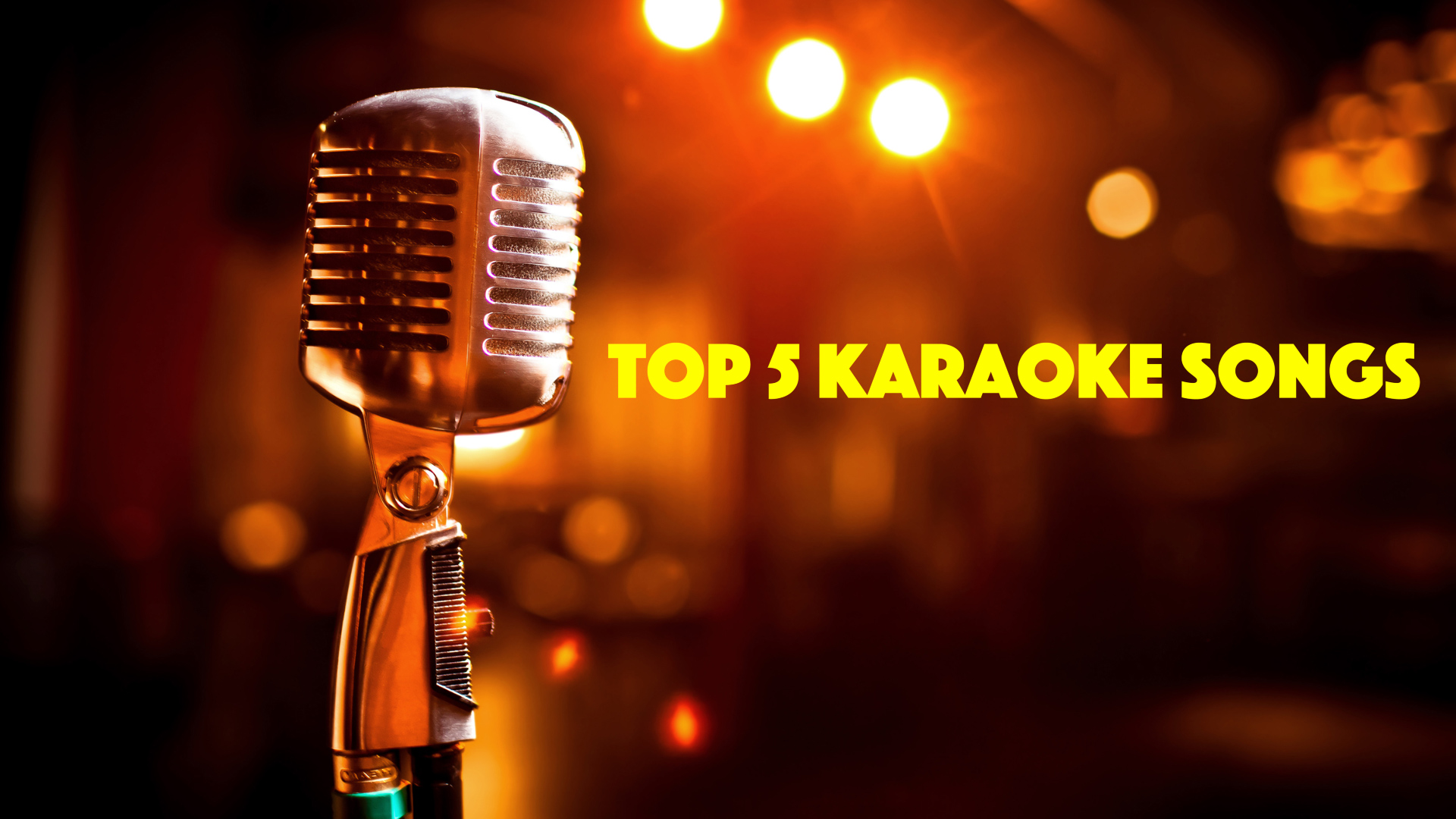 14 Top 5 Karaoke Songs PodCavern